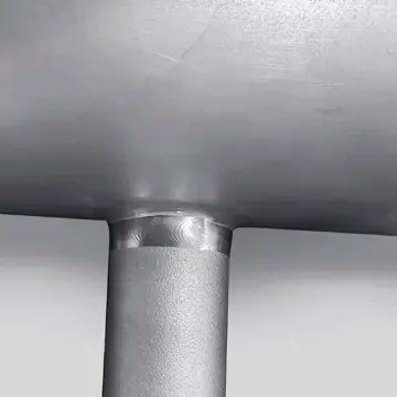 Soldagem de alta qualidade do tubo tee