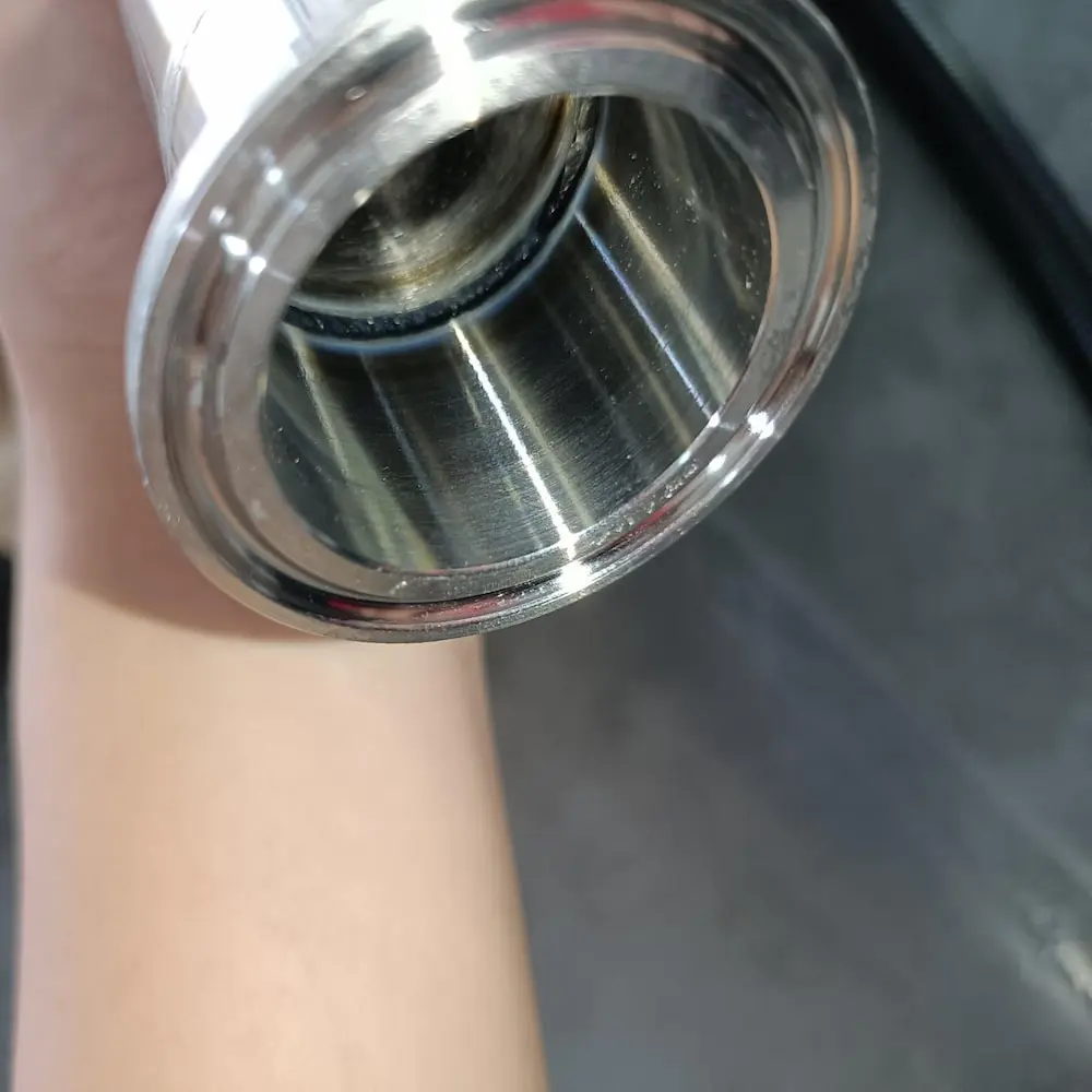 Soldagem de formação de parede interna de tubo limpo