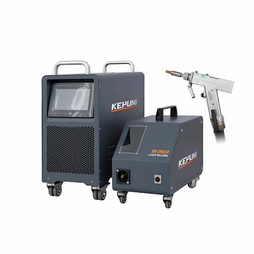 Máquina de solda a laser portátil refrigerada a ar